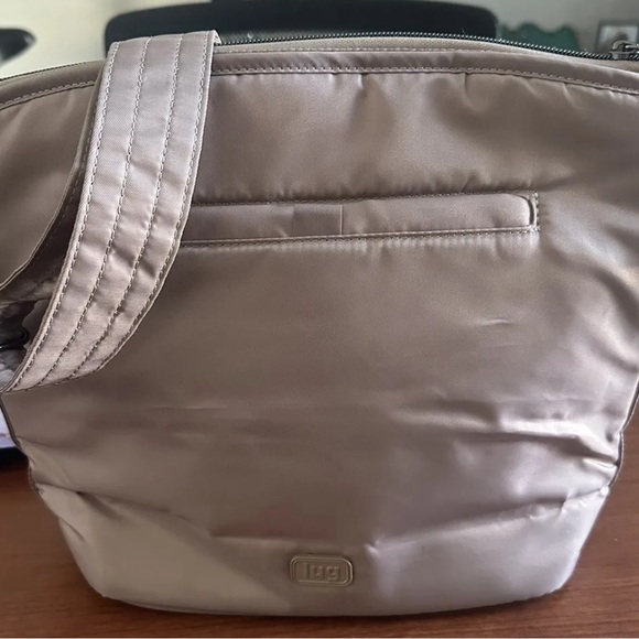 Lug Bubble Quilted Shoulder Bag Adagio Sand Taupe -NWOT - Picture 2 of 3